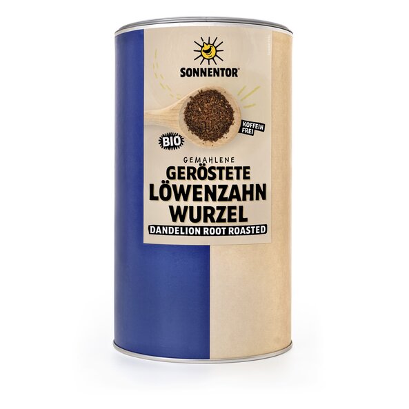 Löwenzahnwurzel geröstet Falscher Kaffee bio 500 g, Gastrodose groß