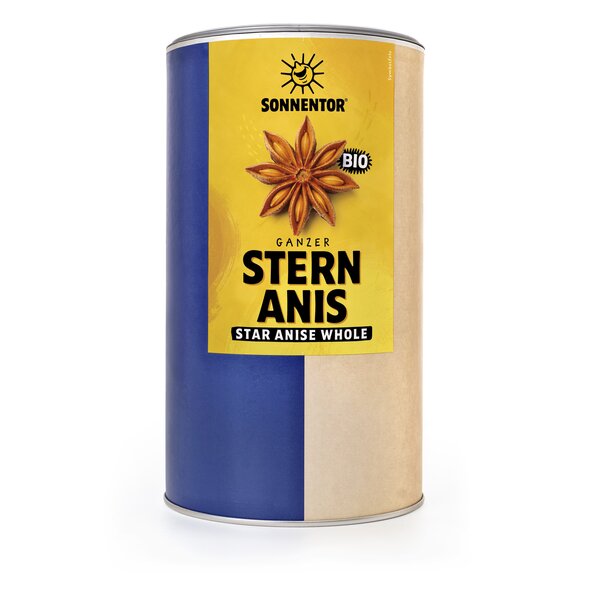 Sternanis ganz bio 200 g, Gastrodose groß | © SONNENTOR