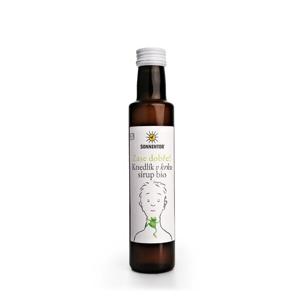 Zase dobře! Knedlík v krku sirup bio 250 ml